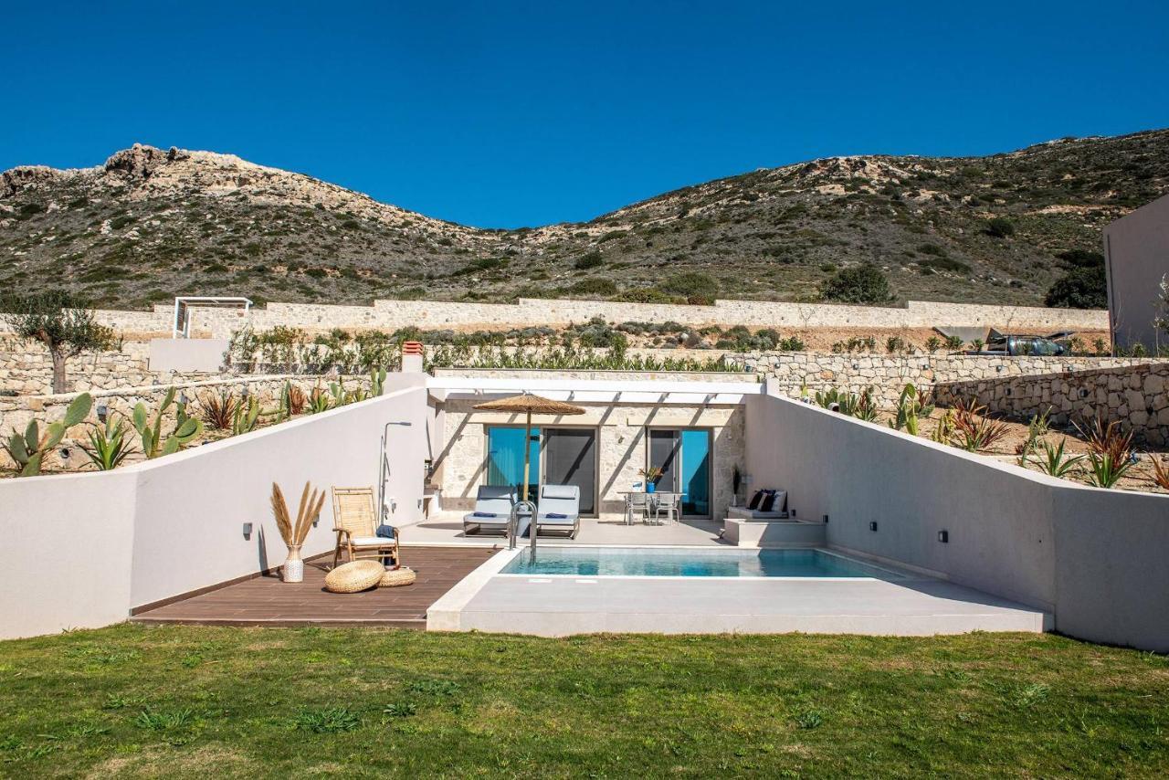 Cielo E Mare Villas I "Free" Heated Pools & Seaview Falasarna Luaran gambar