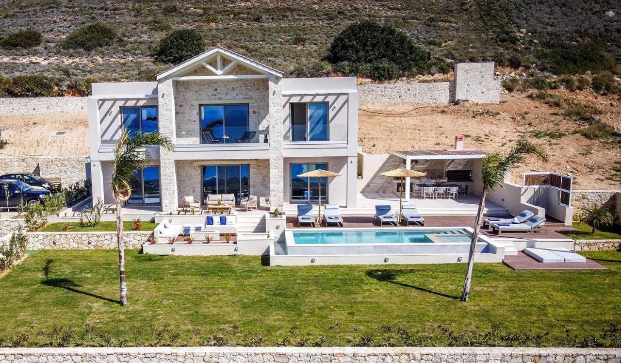 Cielo E Mare Villas I "Free" Heated Pools & Seaview Falasarna Luaran gambar