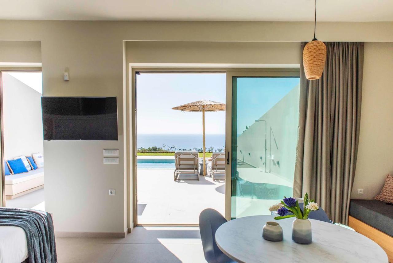 Cielo E Mare Villas I "Free" Heated Pools & Seaview Falasarna Luaran gambar