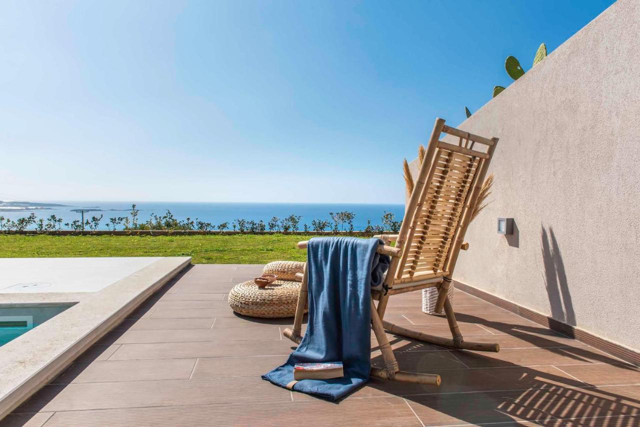 Cielo E Mare Villas I "Free" Heated Pools & Seaview Falasarna Luaran gambar