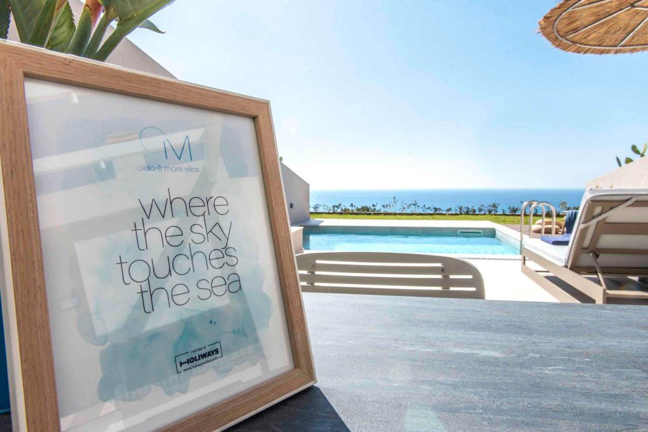 Cielo E Mare Villas I "Free" Heated Pools & Seaview Falasarna Luaran gambar