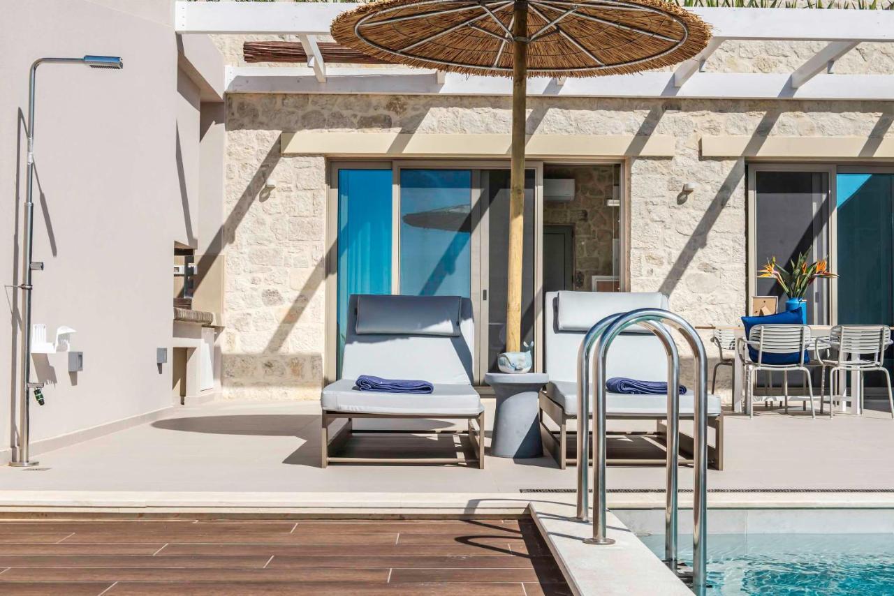 Cielo E Mare Villas I "Free" Heated Pools & Seaview Falasarna Luaran gambar