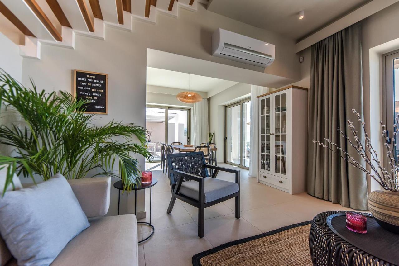 Cielo E Mare Villas I "Free" Heated Pools & Seaview Falasarna Luaran gambar