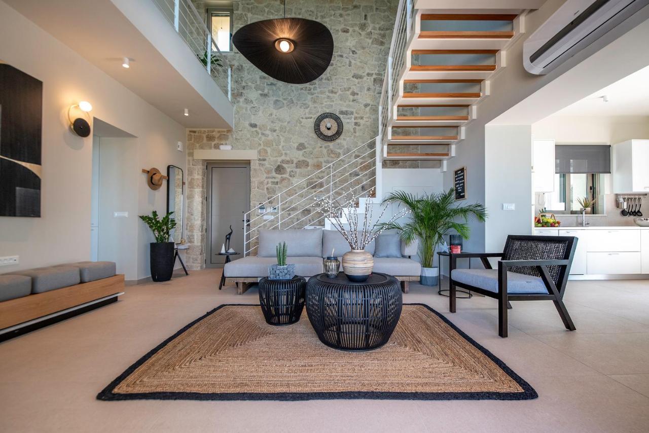 Cielo E Mare Villas I "Free" Heated Pools & Seaview Falasarna Luaran gambar