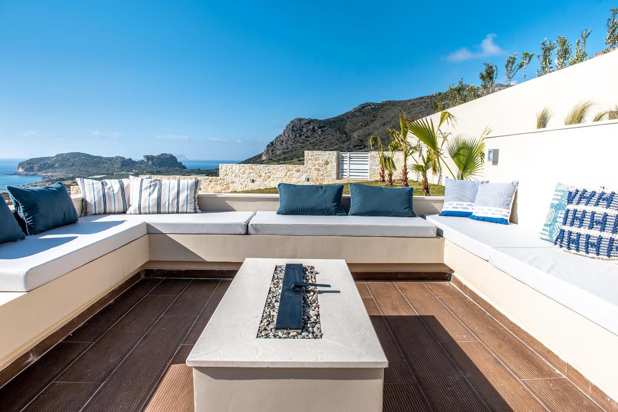 Cielo E Mare Villas I "Free" Heated Pools & Seaview Falasarna Luaran gambar